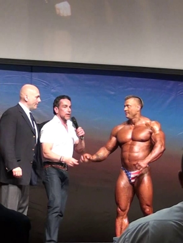 Thomas Benagli Special Guest IFBB Italian Championship 2014 Turin, Italy