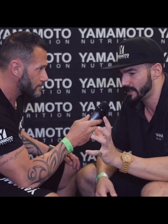 Interview with Marco Achille Gandolfi Vannini Men's Physique with Emanuele Zanetti