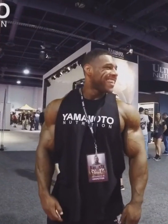 Mr. Olympia 2016 Backstage with IFBB Pro Nathan de Asha