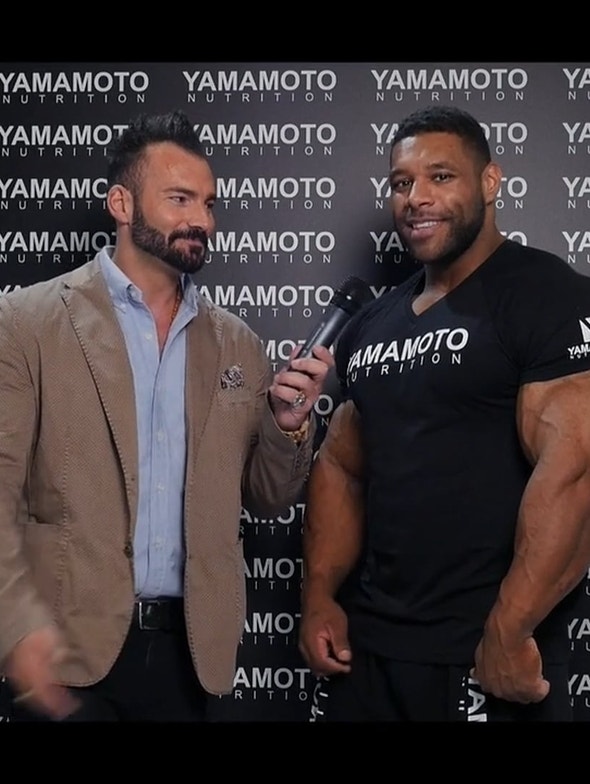 Interview with Nathan de Asha IFBB PRO at Arnold Classic Europe 2016