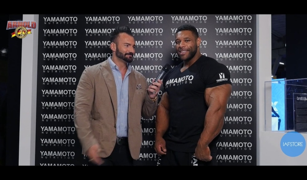 Interview with Nathan de Asha IFBB PRO at Arnold Classic Europe 2016