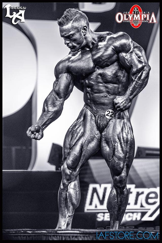James Flex Lewis IFBB Bodybuilding winner Olympia 2015 cat. 212 Showdown