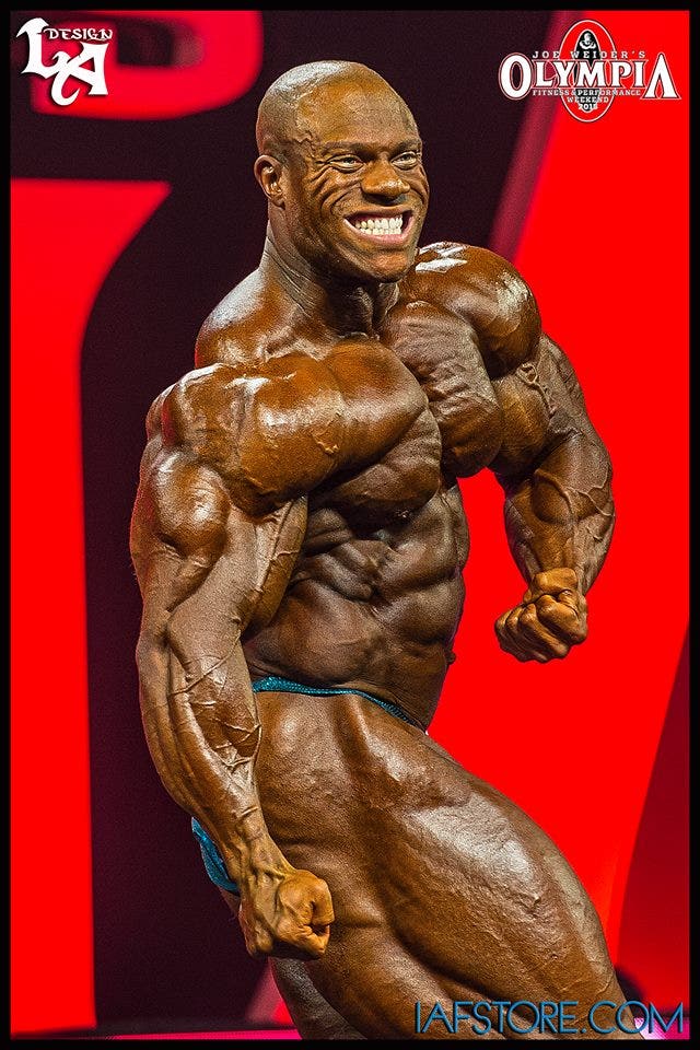 Phil Heath IFBB Bodybuilding winner Mr. Olympia 2015