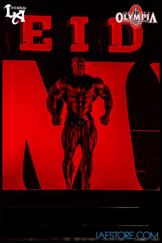 Phil Heath IFBB Bodybuilding vincitore Mr. Olympia 2015