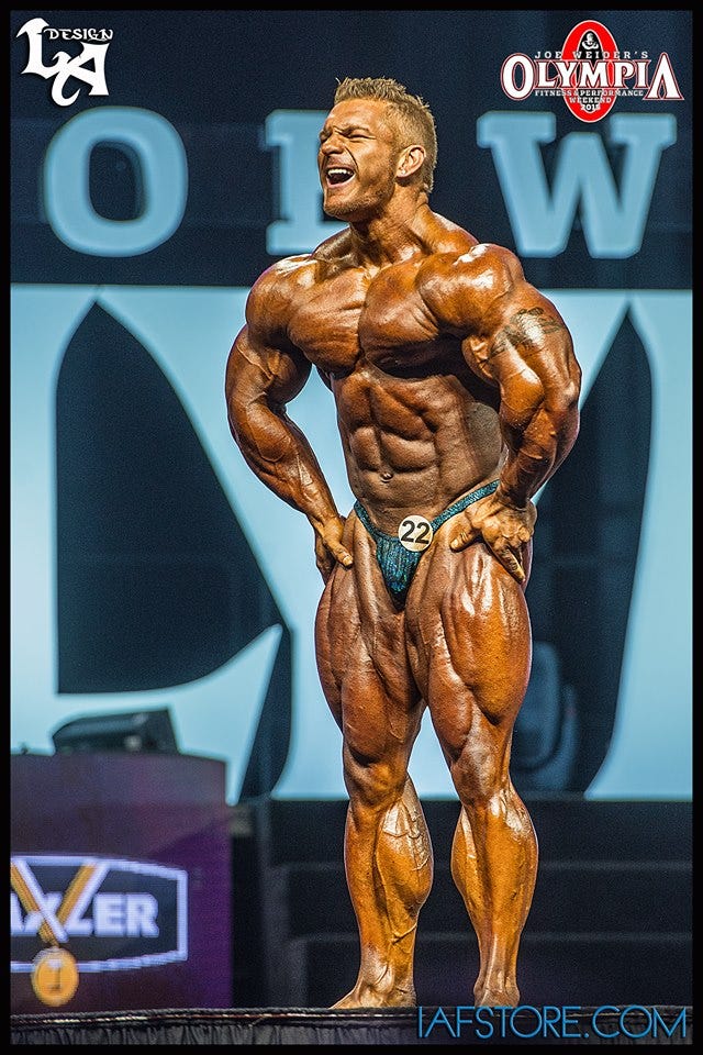 James Flex Lewis IFBB Bodybuilding winner Olympia 2015 cat. 212 Showdown